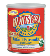 Earth's Best Organic Infant Formula